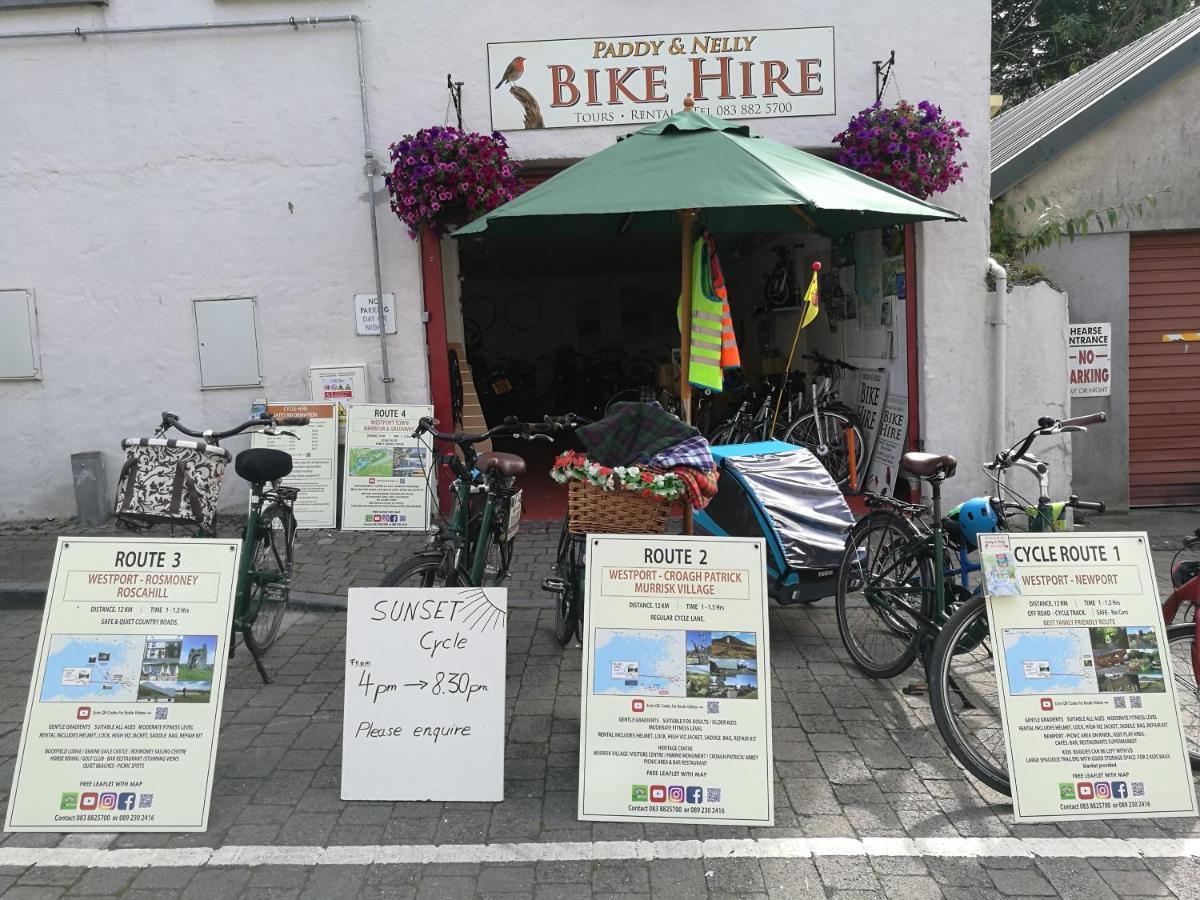Nellys Bed&Bikes Hotell Westport Eksteriør bilde